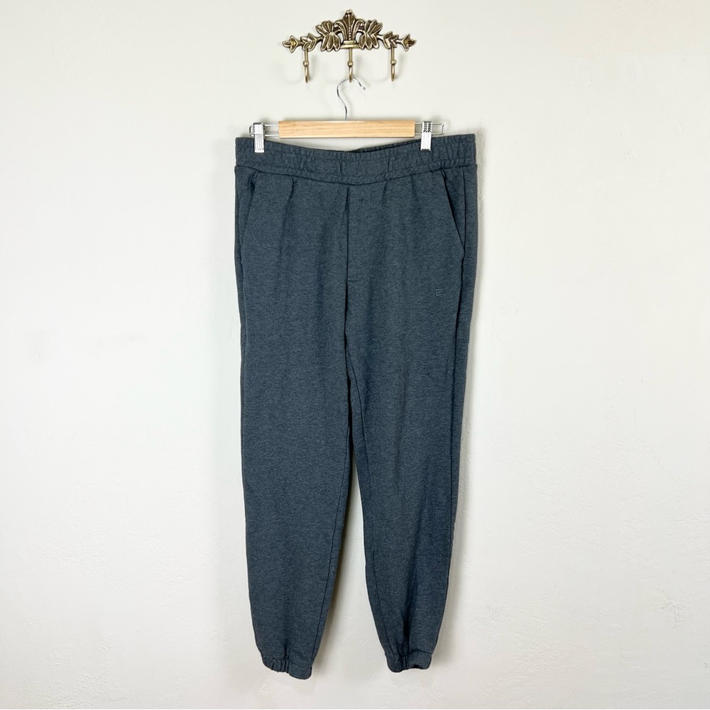 NEW Everlane Organic Cotton Track Pant Sweatpants Heather Gray Men's Size Medium